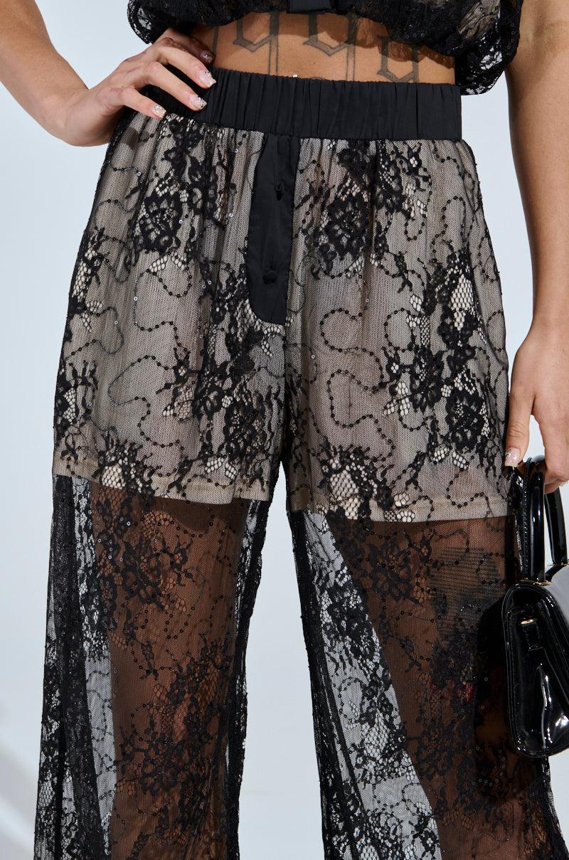 SHINE ON YOU LACE PANT Product Image