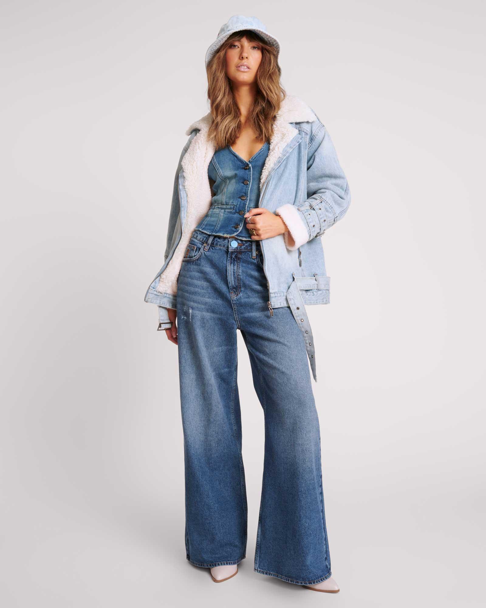 Salty dog denim jacket Product Image
