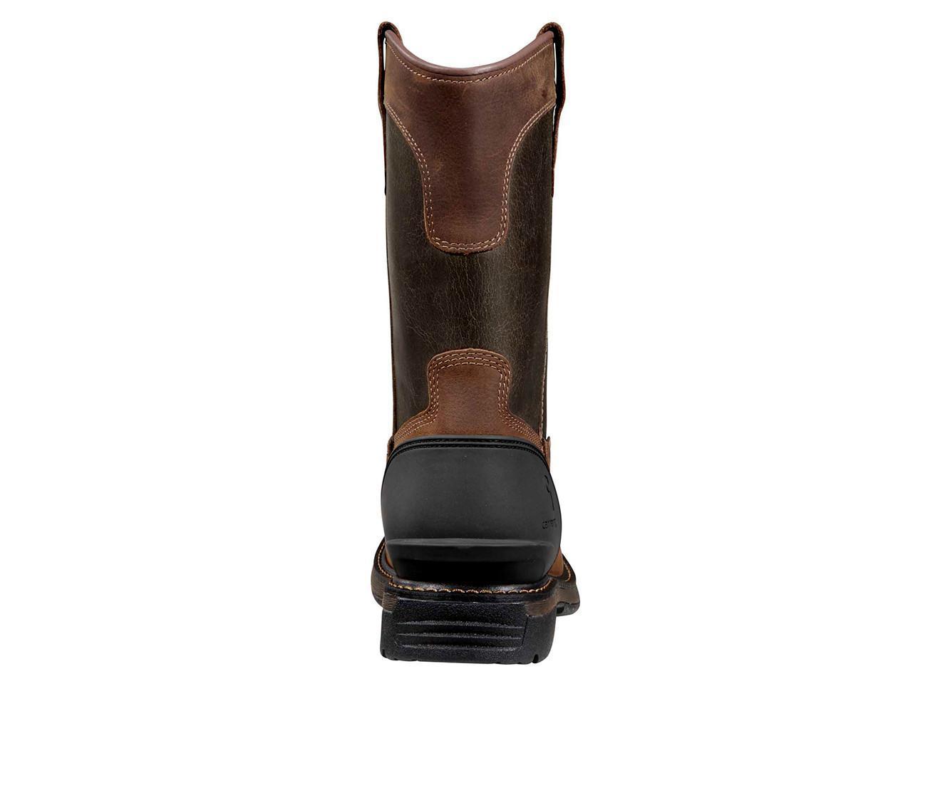 Men's Carhartt Montana Water Resistant 11" Steel Toe Wellington Work Boots Product Image