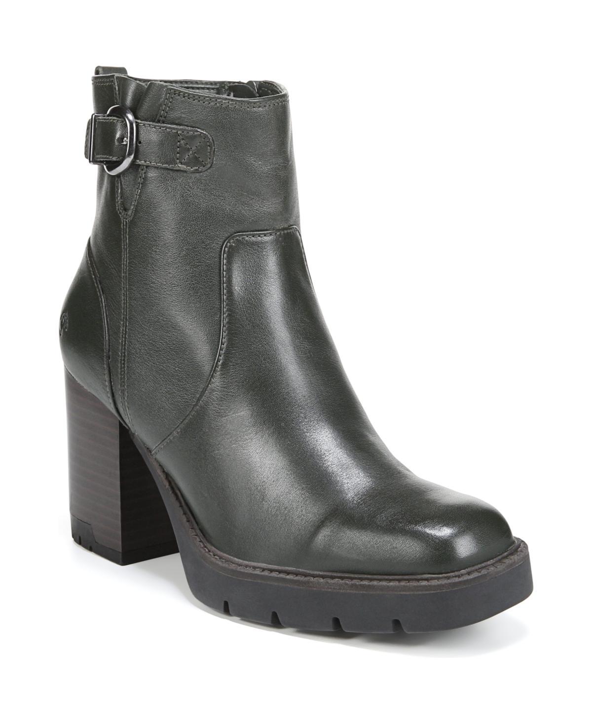 Naturalizer Wilde Leather Buckle Lug Sole Boots Product Image