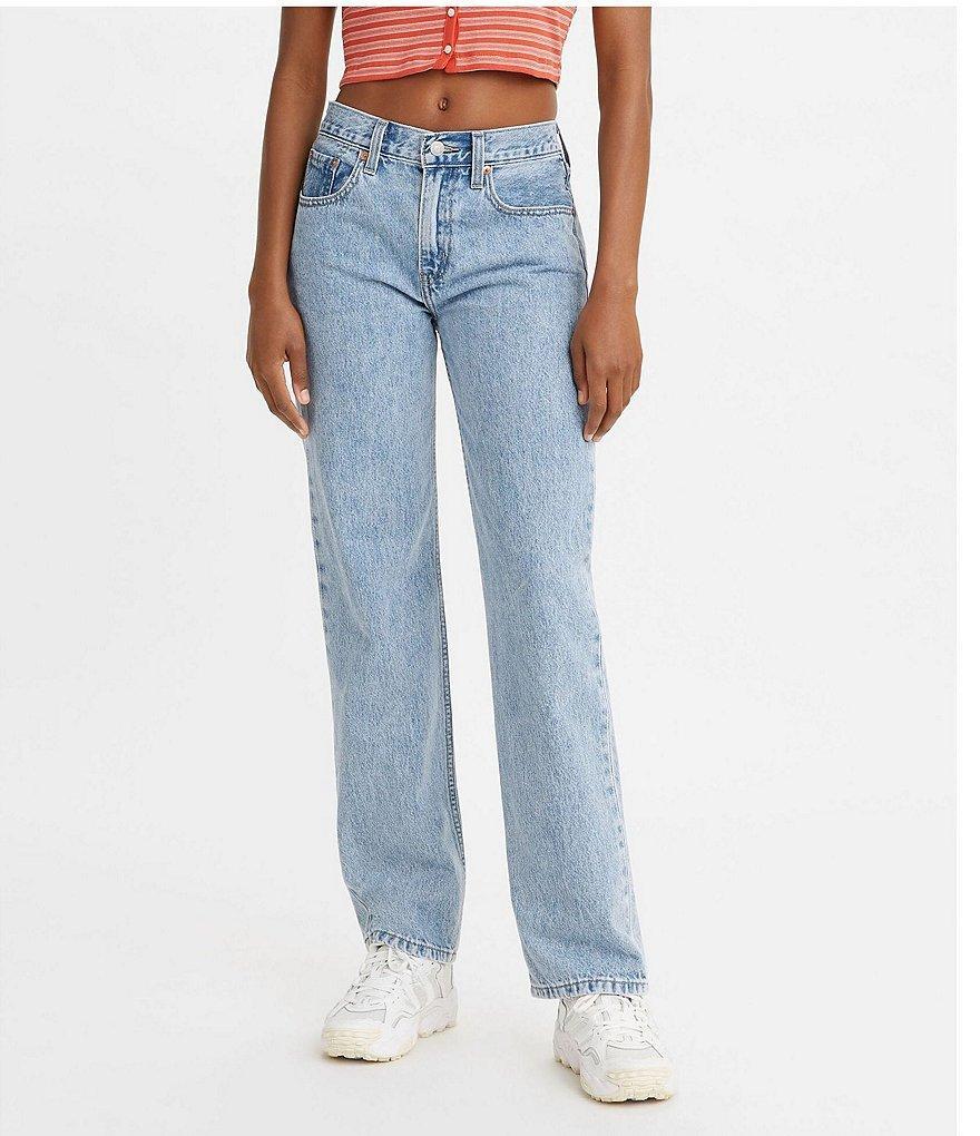 Levi's® Low Pro Mid Rise Straight Jeans Product Image