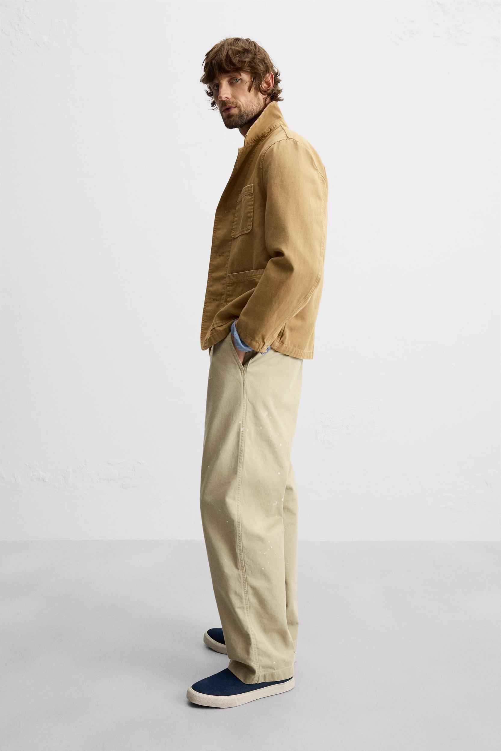 PAINT SPLATTER CHINO PANTS Product Image