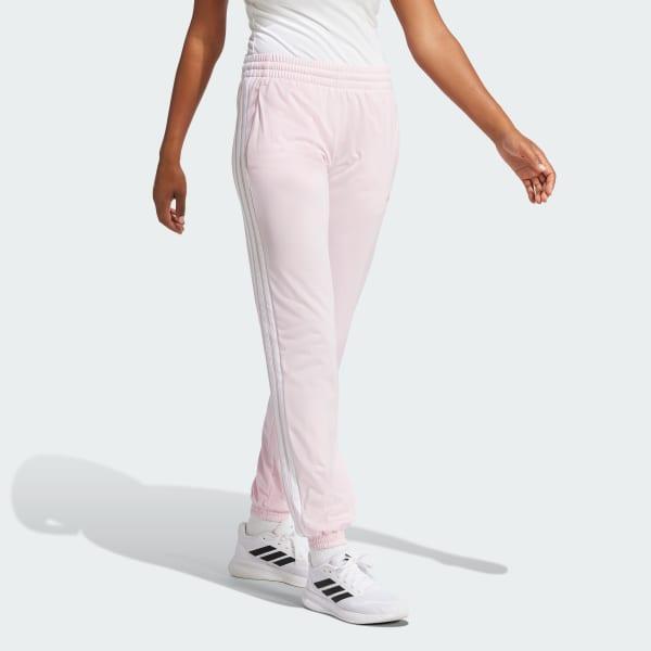 Women's adidas Tricot 3-Stripes Track Pants, Size: Small, Blue White Product Image
