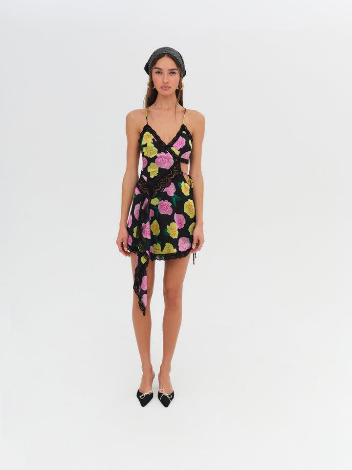 Madison Mini Dress — Black Product Image