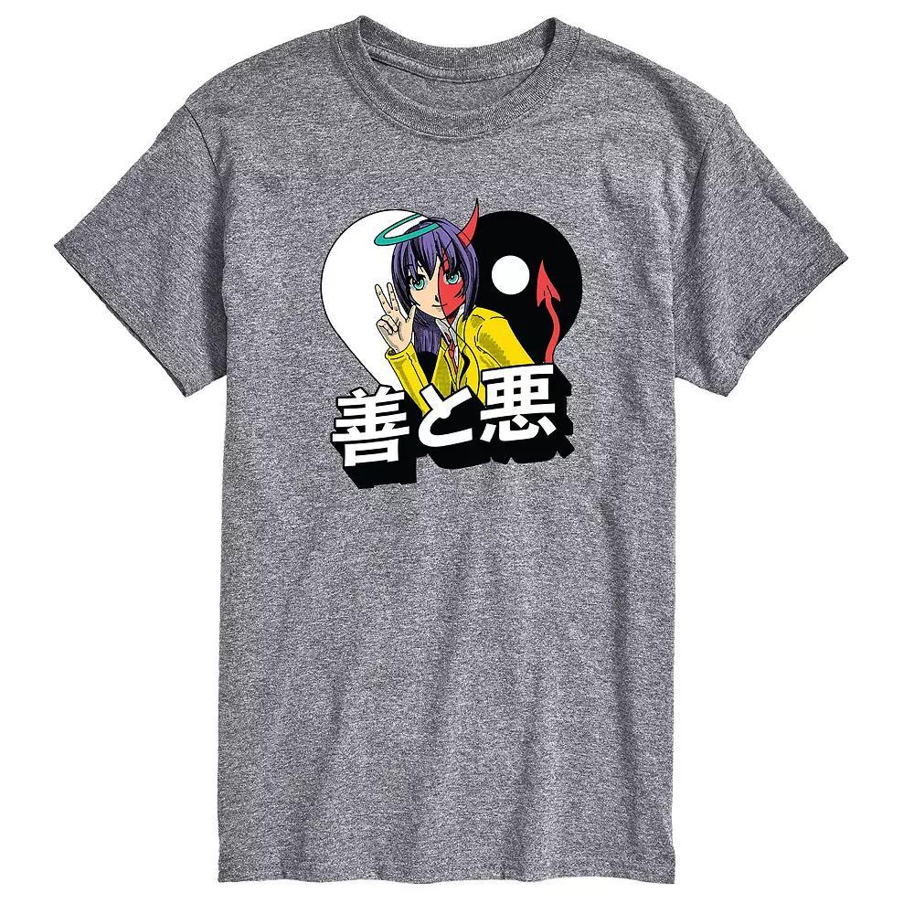 Mens Anime Good And Bad Tee Product Image