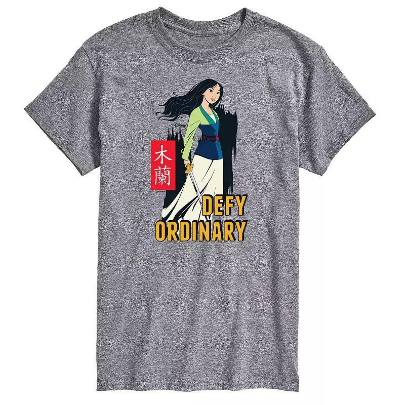 Disneys Mulan Mens Defy Ordinary Tee Product Image