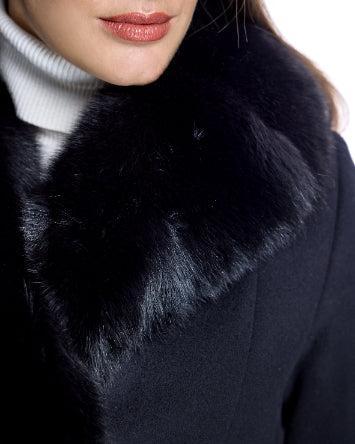 Woolblend Fit and Flare Coat Product Image