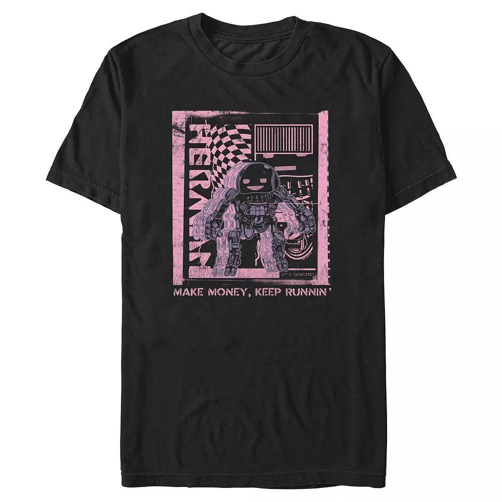 Men's The Electric State Make Money Keep Runnin' Graphic Tee, Size: XXL, Black Product Image