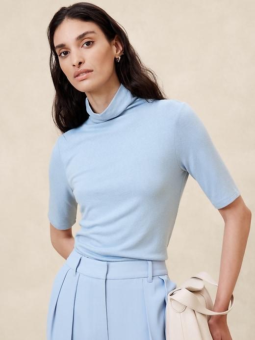 Soft Luxe Turtleneck Top Product Image