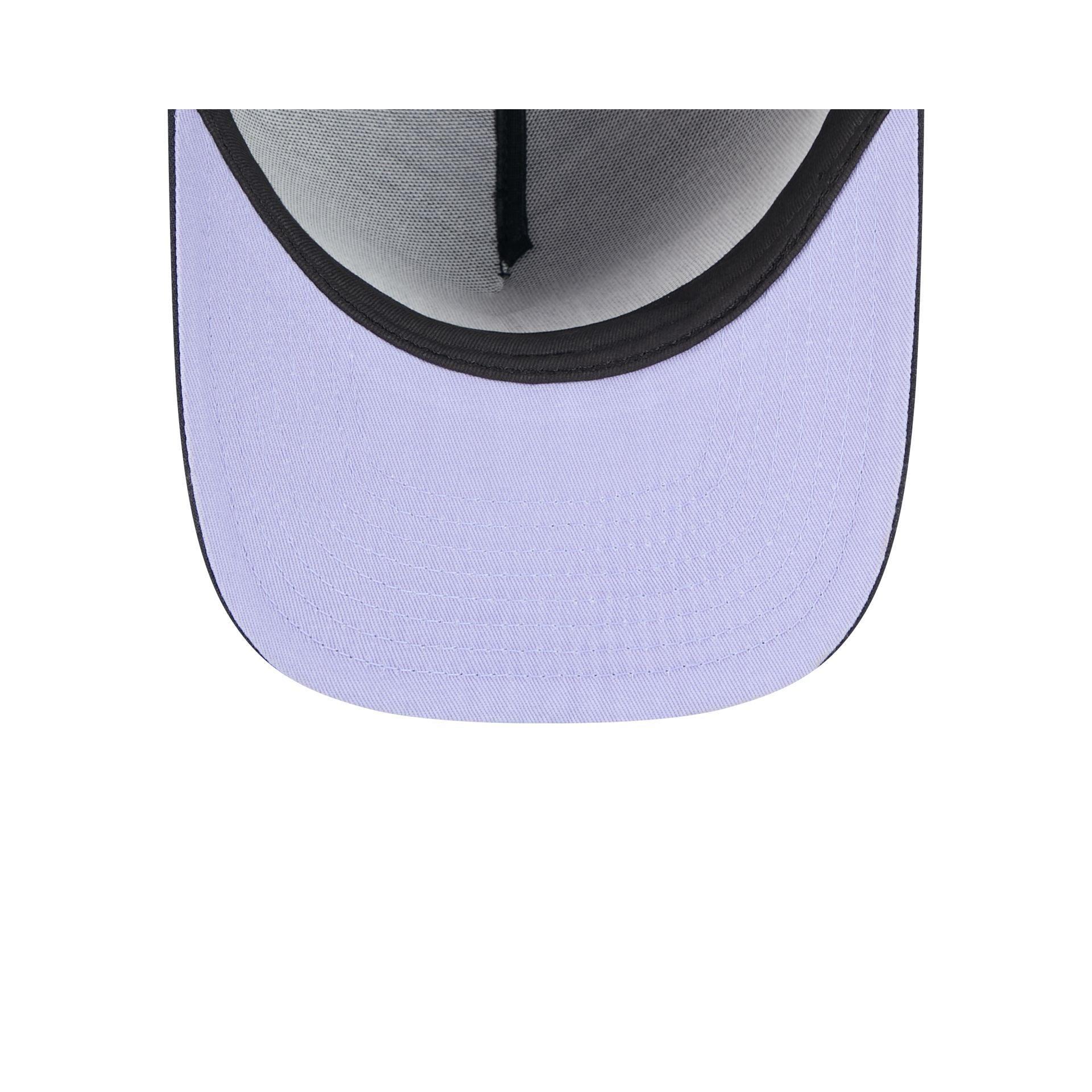 Arizona Diamondbacks Navy Lavender 59FIFTY A-Frame Fitted Hat Male Product Image