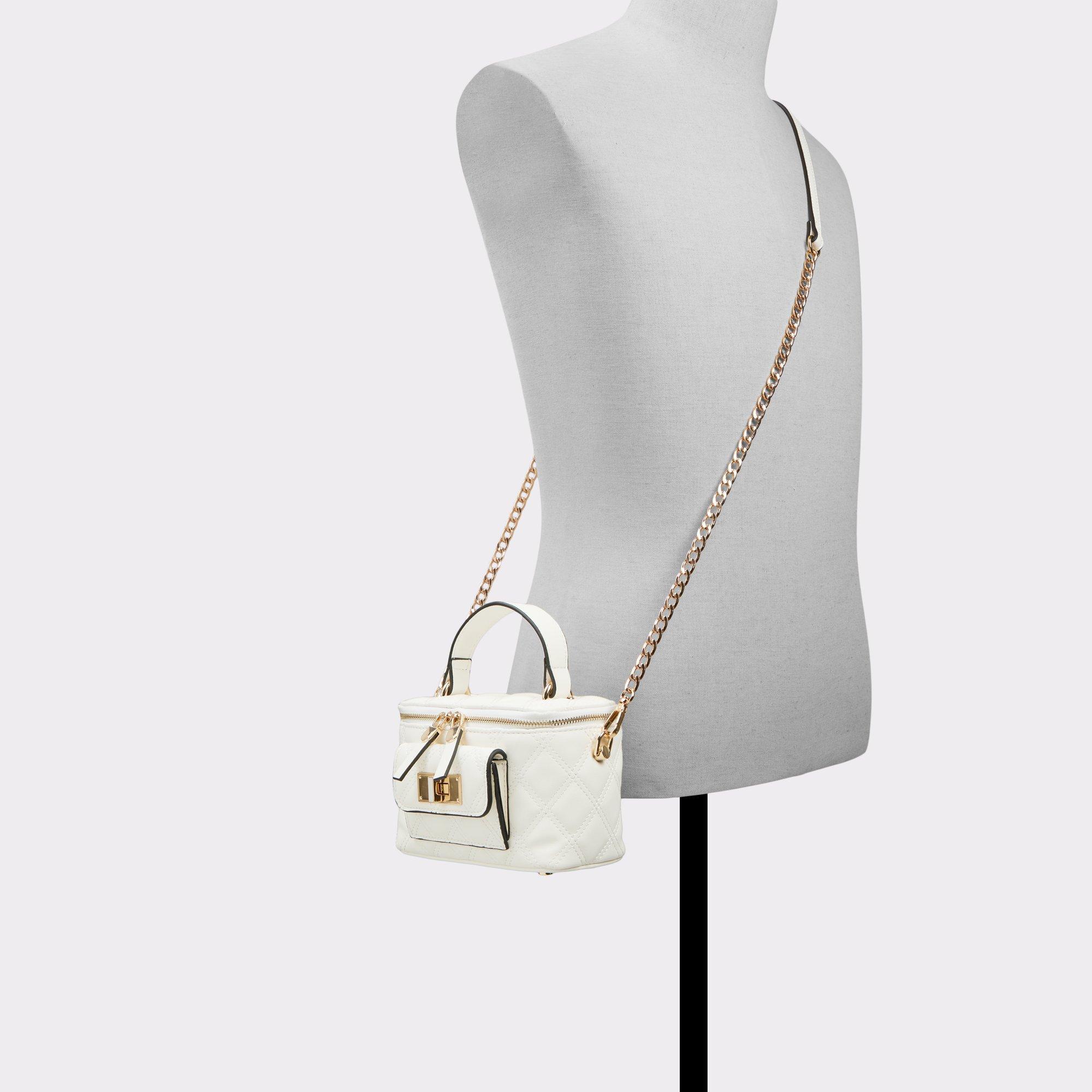 ALDO Anavanityx - Women's Top Handle Handbag - White Product Image
