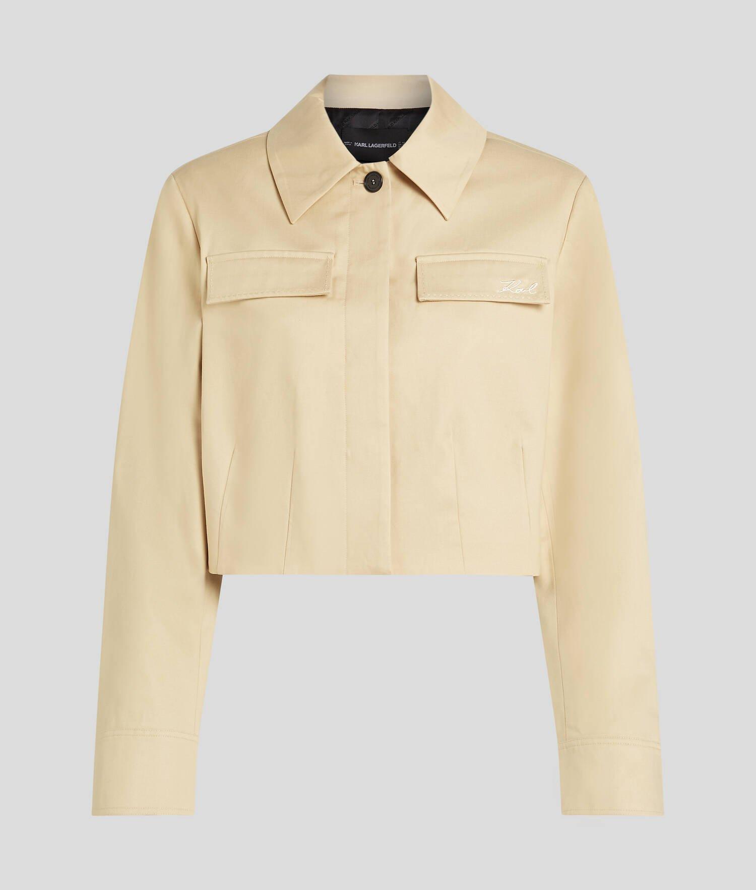 CROPPED BLOUSON JACKET Product Image