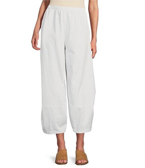 Bryn Walker Oliver Cotton Jersey Elastic Waist Lantern Leg Pants Product Image