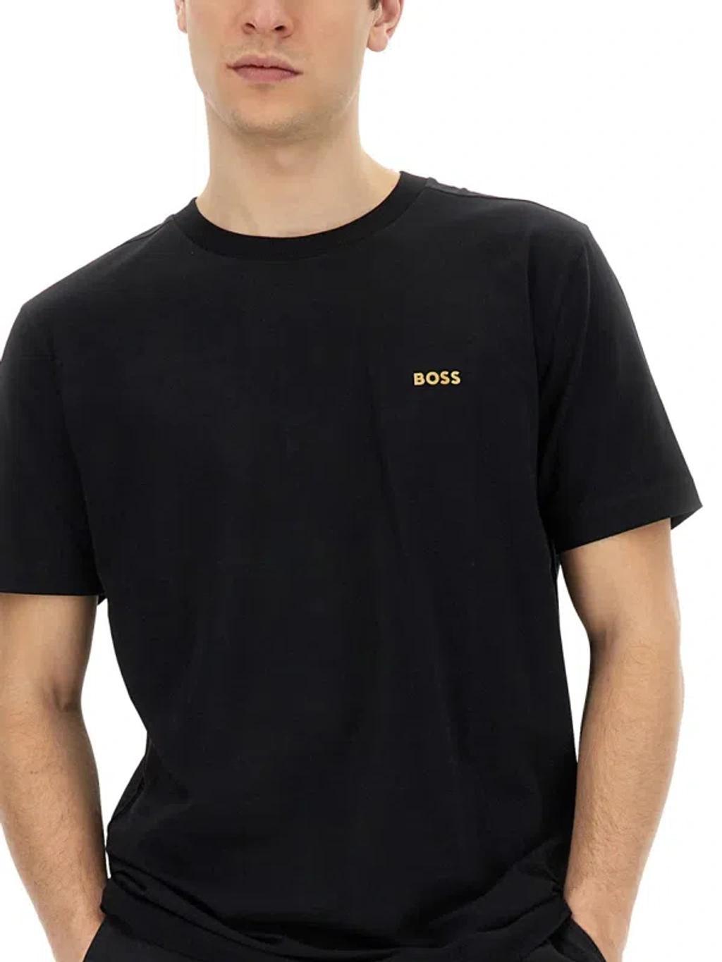 HUGO BOSS T-shirt With Logo In Black Product Image