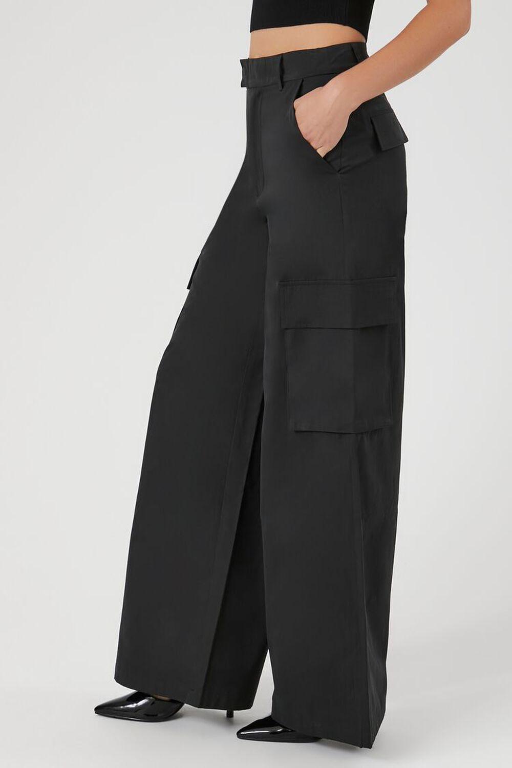 Wide-Leg Cargo Pants | Forever 21 Product Image