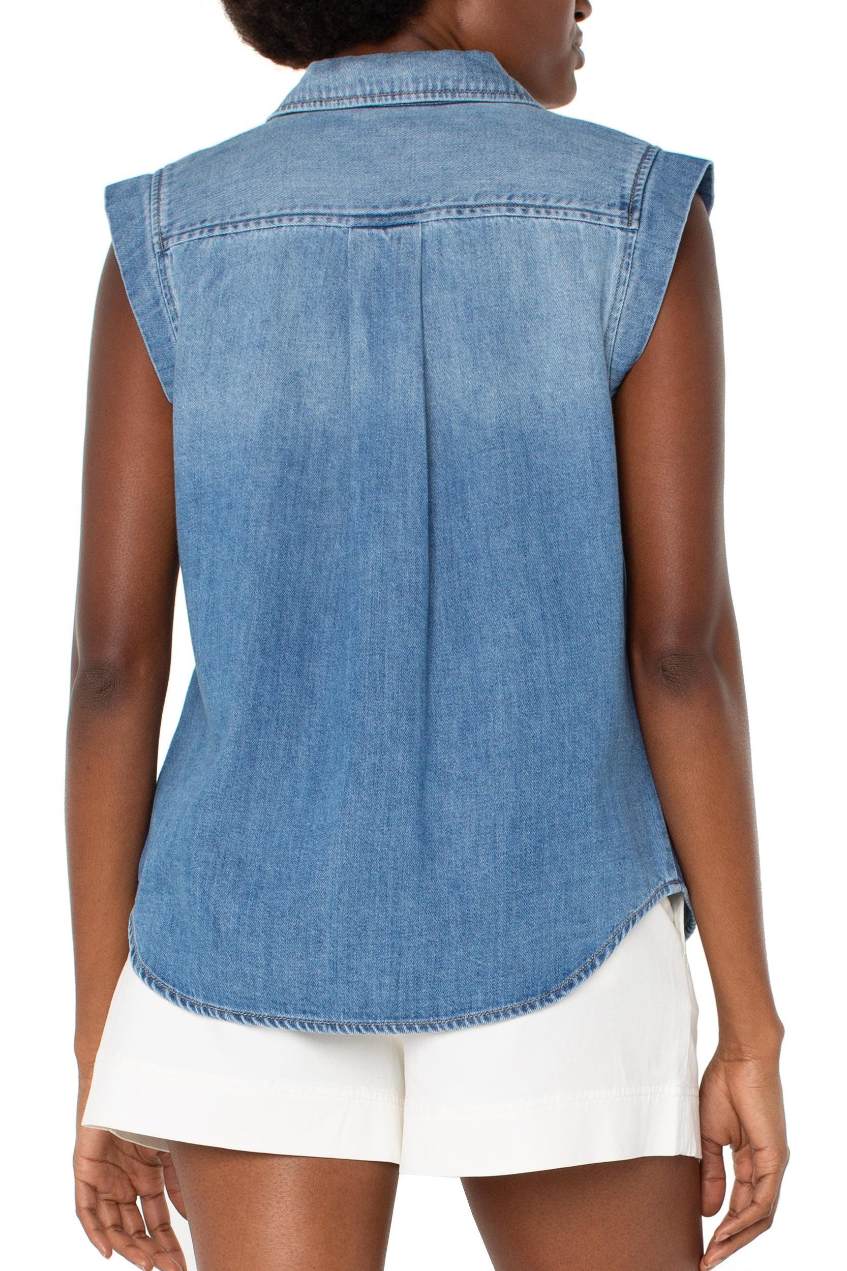 Liverpool Sleeveless Top Product Image