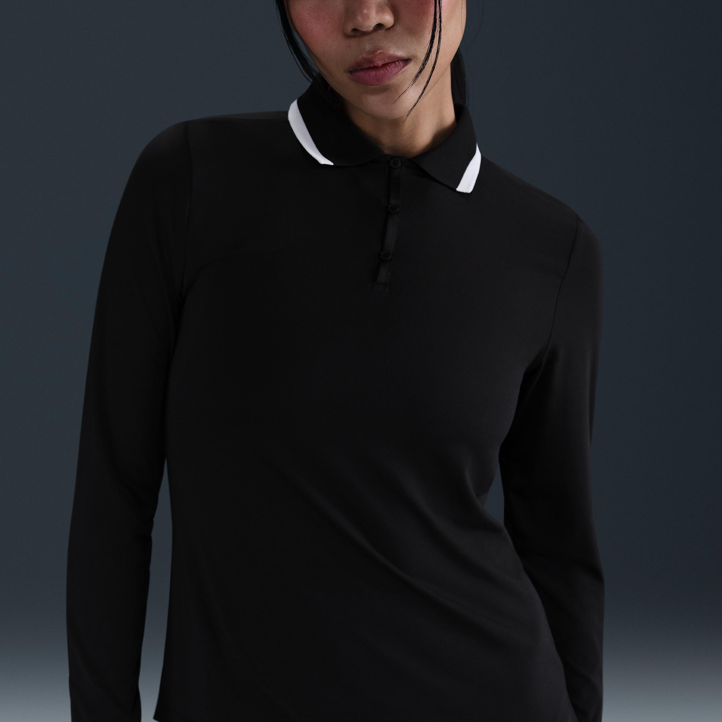 Nike Women's Tour Dri-FIT UV Protection Long-Sleeve Golf Polo Product Image
