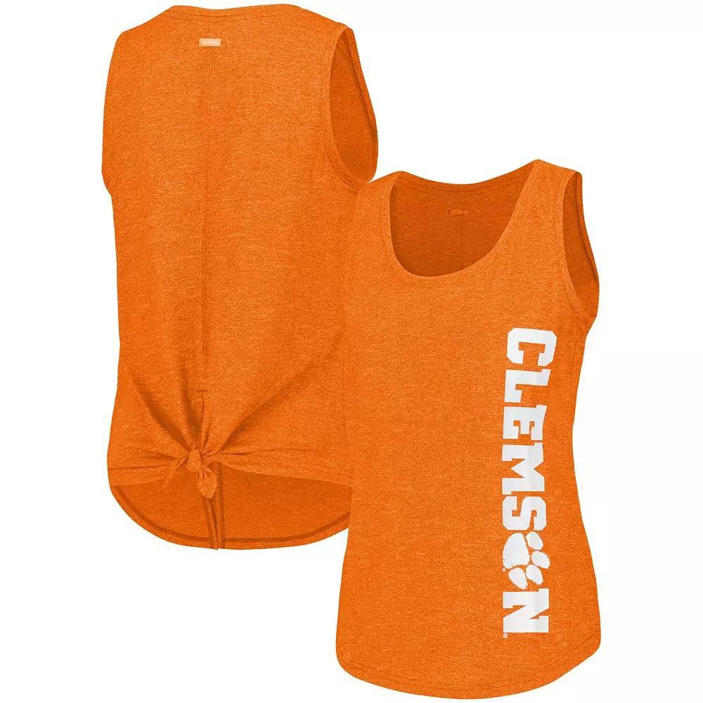 Womens Columbia Clemson Tigers Cades Cape Omni-Wick Tri-Blend Tank Top Product Image