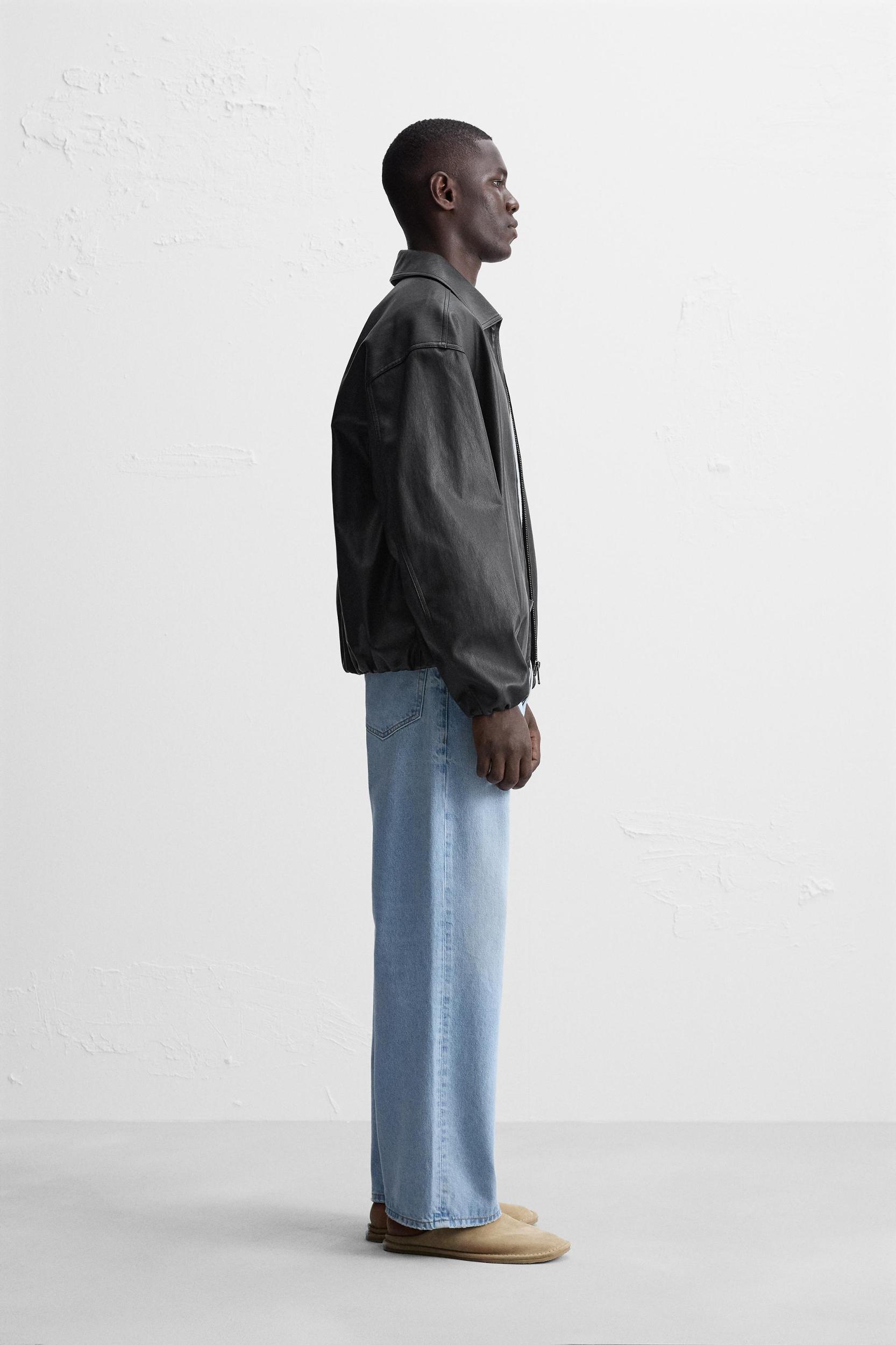 FAUX LEATHER JACKET Product Image