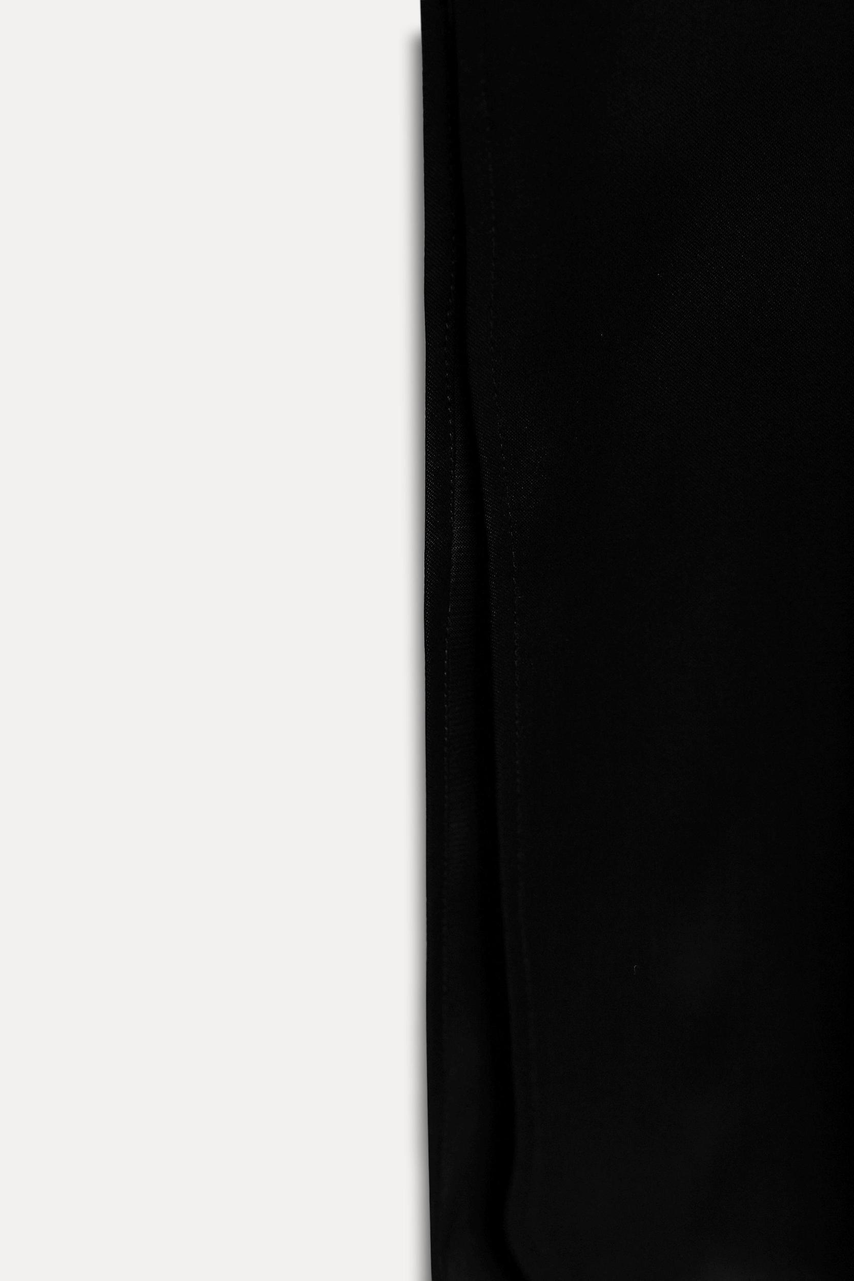 SATIN EFFECT SHIRT DRESS ZW COLLECTION Product Image