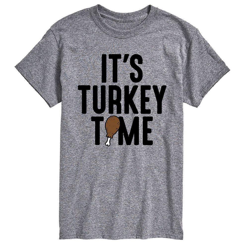 Big & Tall Its Turkey Time Tee, Mens Product Image
