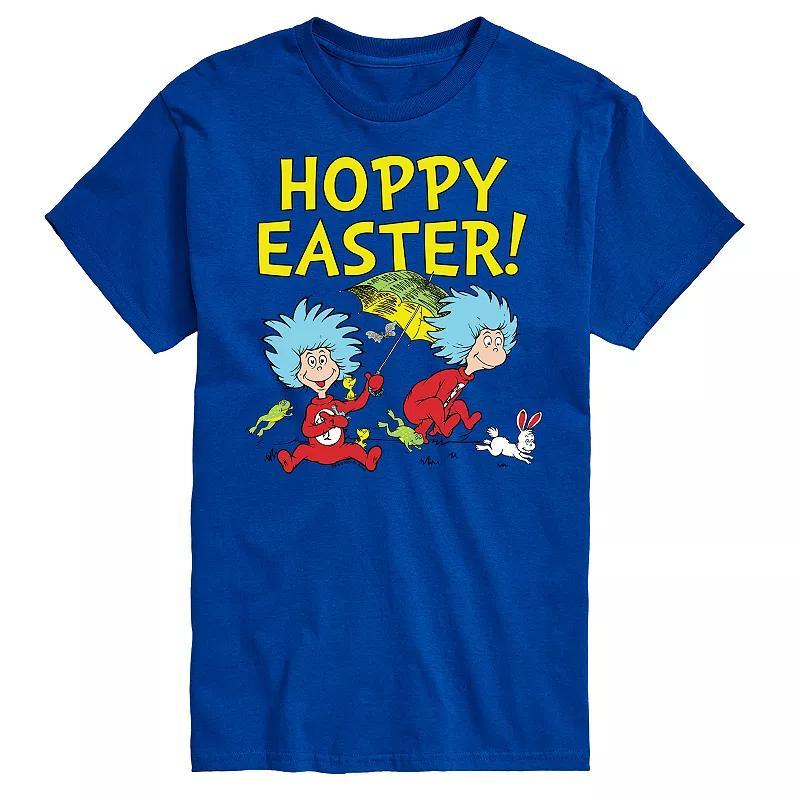Big & Tall Dr Seuss Hoppy Easter Tee, Mens Product Image
