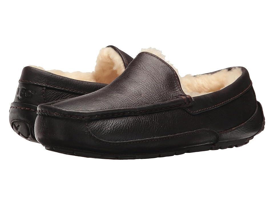 UGG Mens Ascot Leather Slipper Slippers Product Image