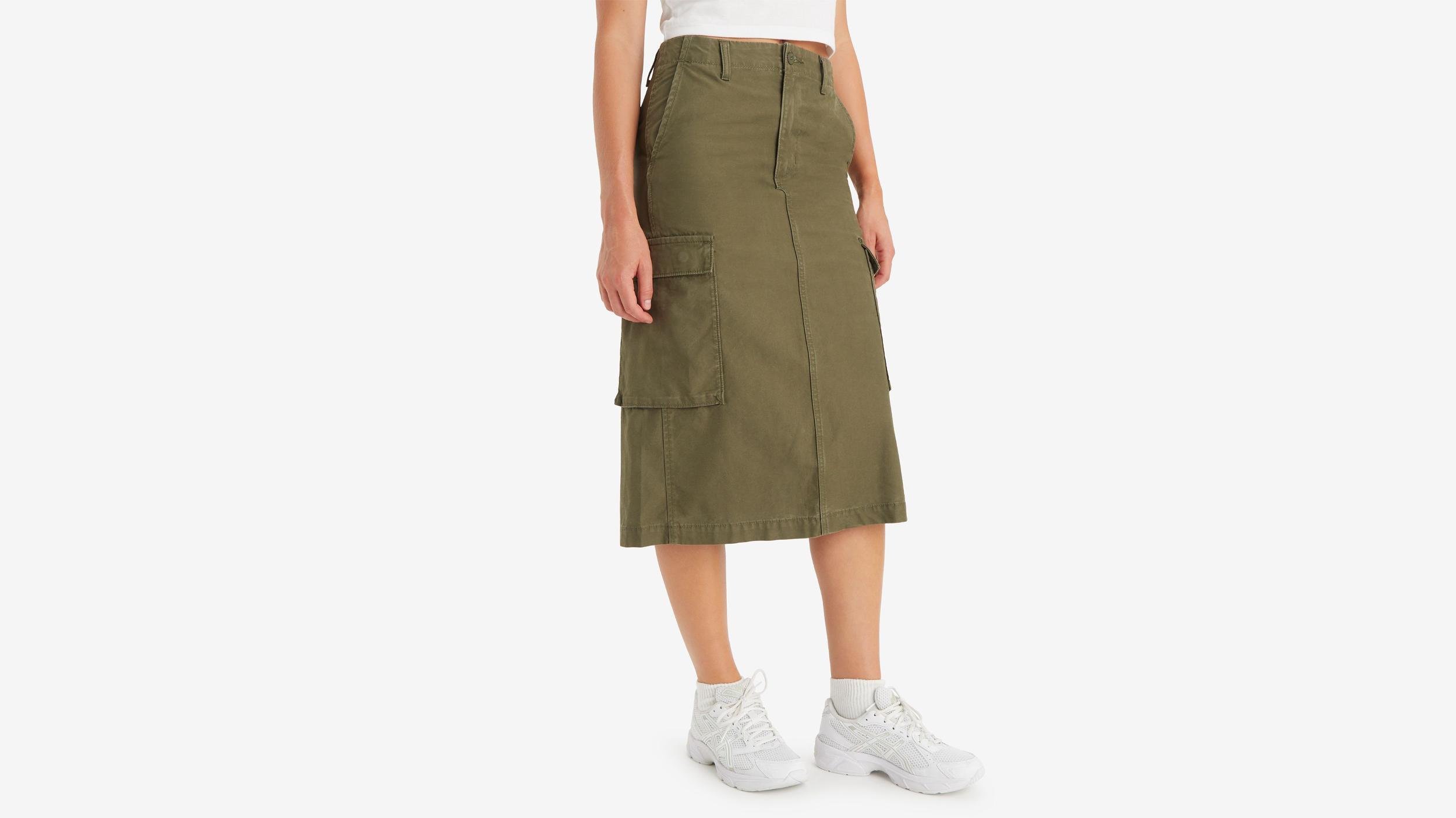 Cargo Midi Skirt Product Image