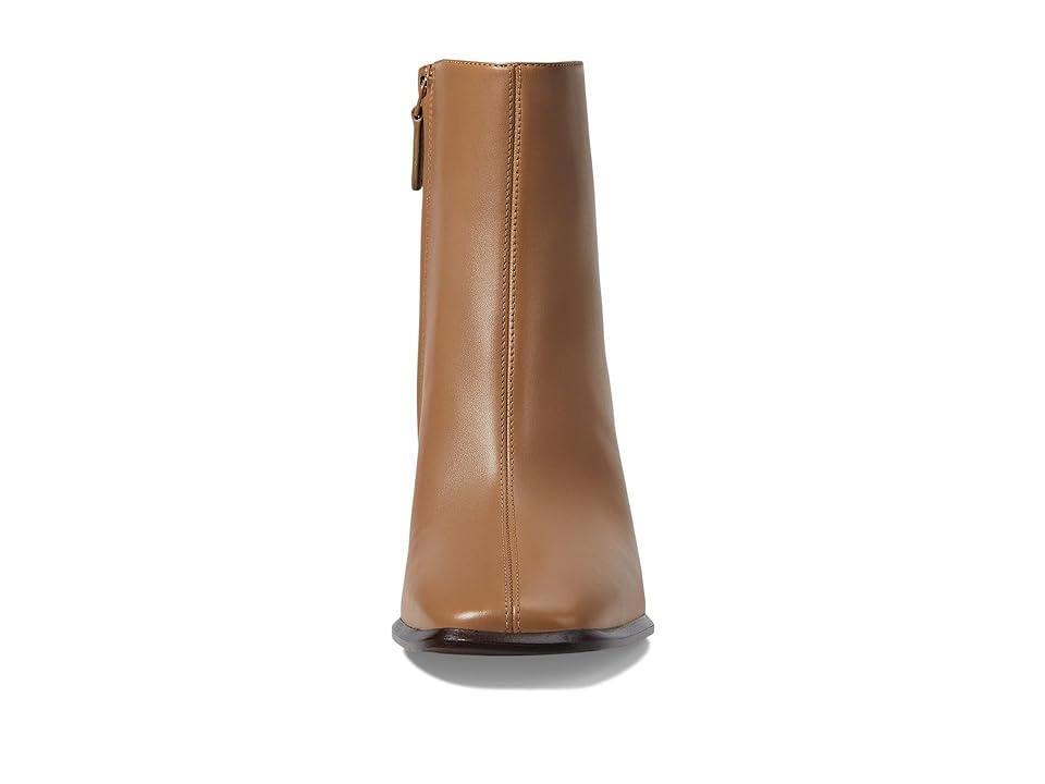 Tory Burch 75 mm Leather Ankle Boot (Almond Flour) Women's Boots Product Image