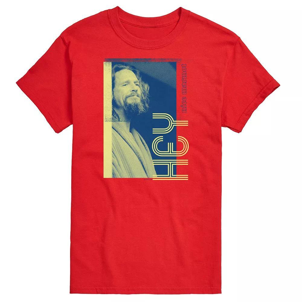 Big & Tall The Big Lebowski Hey Nice Marmot Tee, Mens Product Image