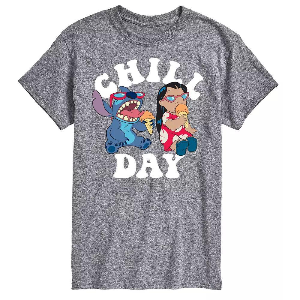 Disneys Lilo and Stitch Big & Tall Chill Day Graphic Tee, Mens Product Image