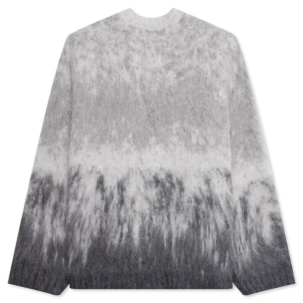 Ombre Knit Sweater - Light Grey Male Product Image