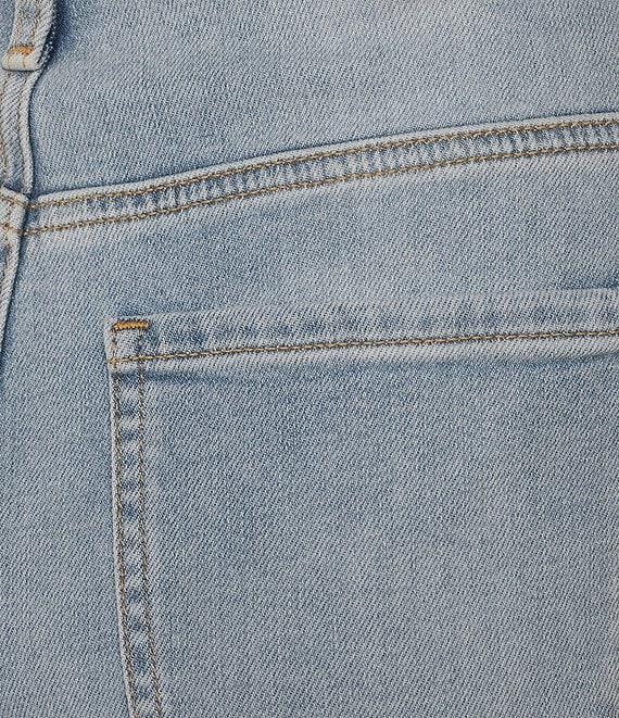NYDJ Stretch Denim High Rise Wide Leg Ankle Jeans Product Image