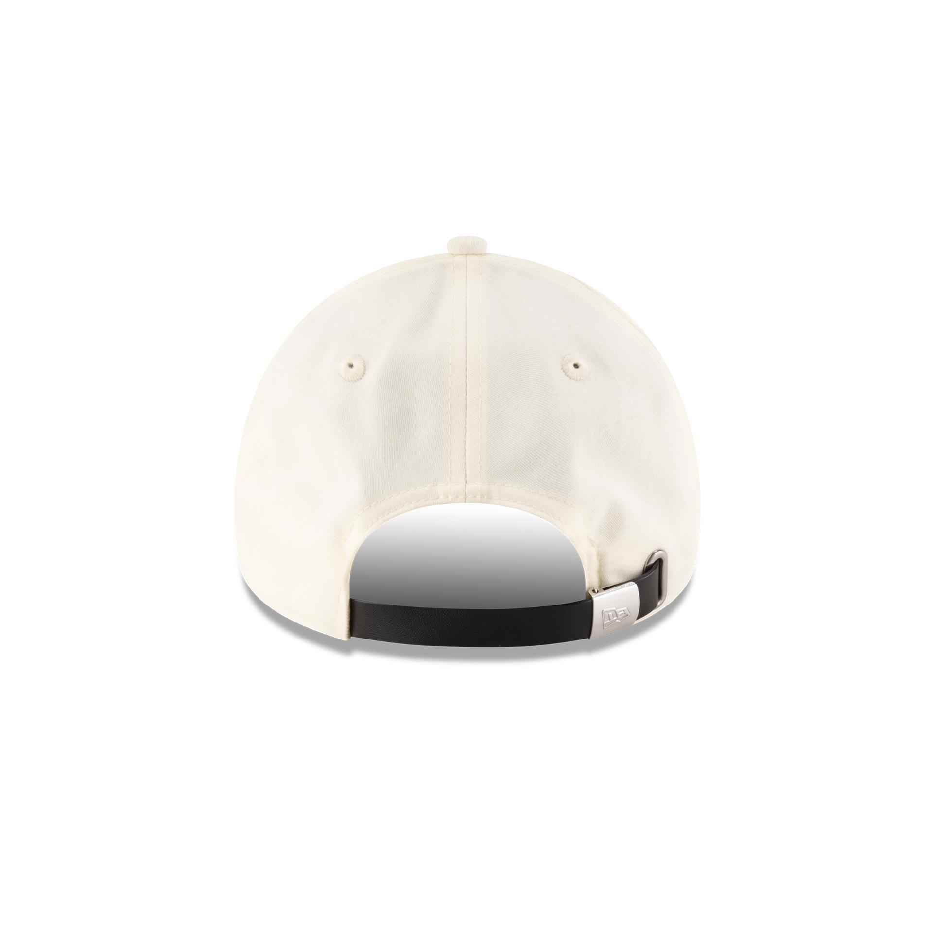 New Era Branded High Twist Chrome White 9FORTY A-Frame Adjustable Hat Male Product Image