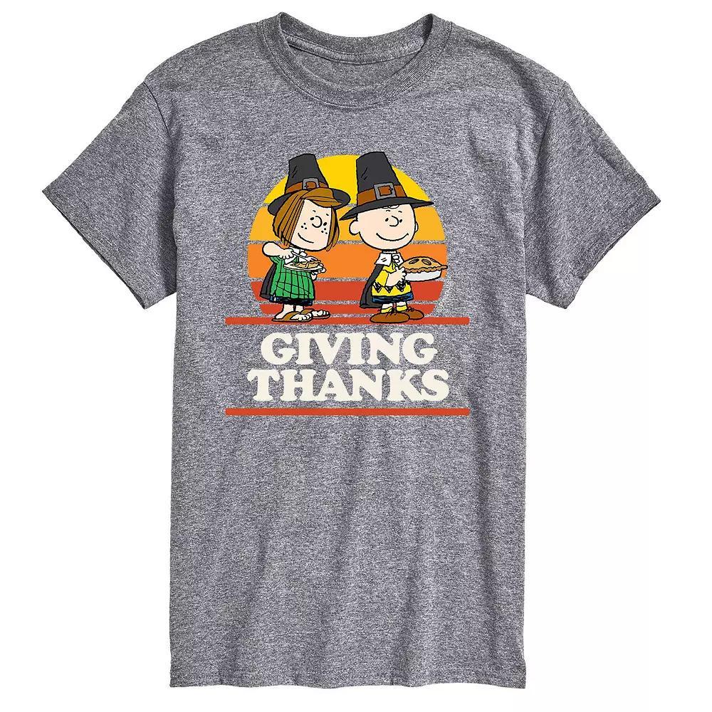 Mens Peanuts Giving Thanks Tee Product Image