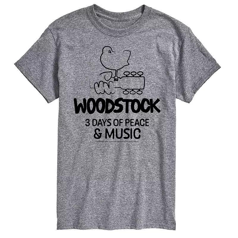 Mens Ford F3 Pickup Full Of Hearts Graphic Tee Grey Gray Product Image