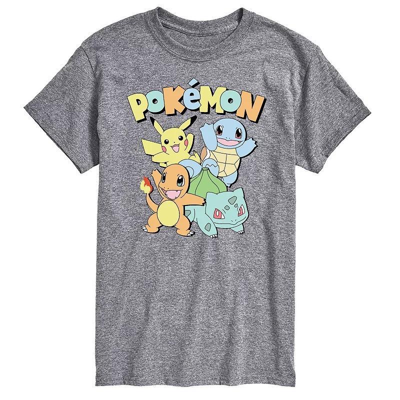 Men's Pokemon Muted Tee, Size: Large, White Product Image