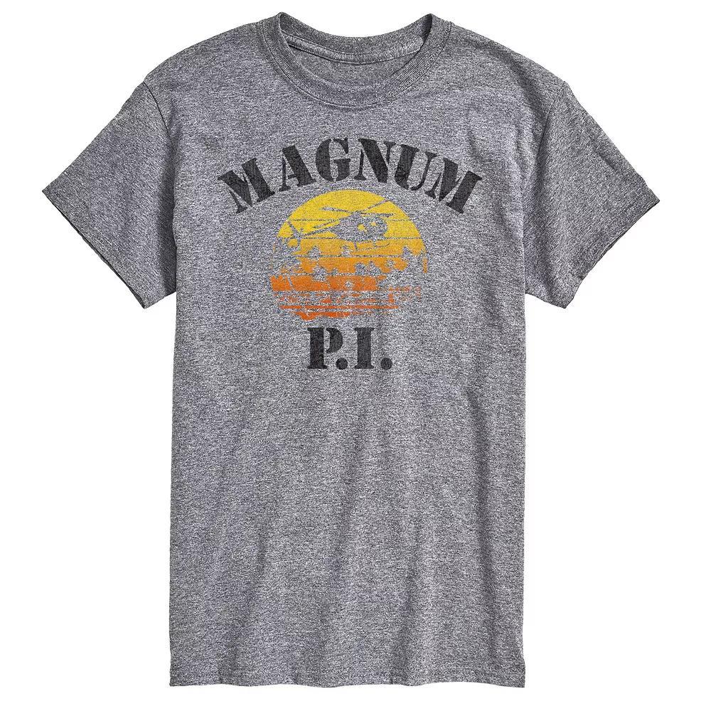 Men's Magnum PI Hawaii Tee, Size: XXL, Gray Product Image