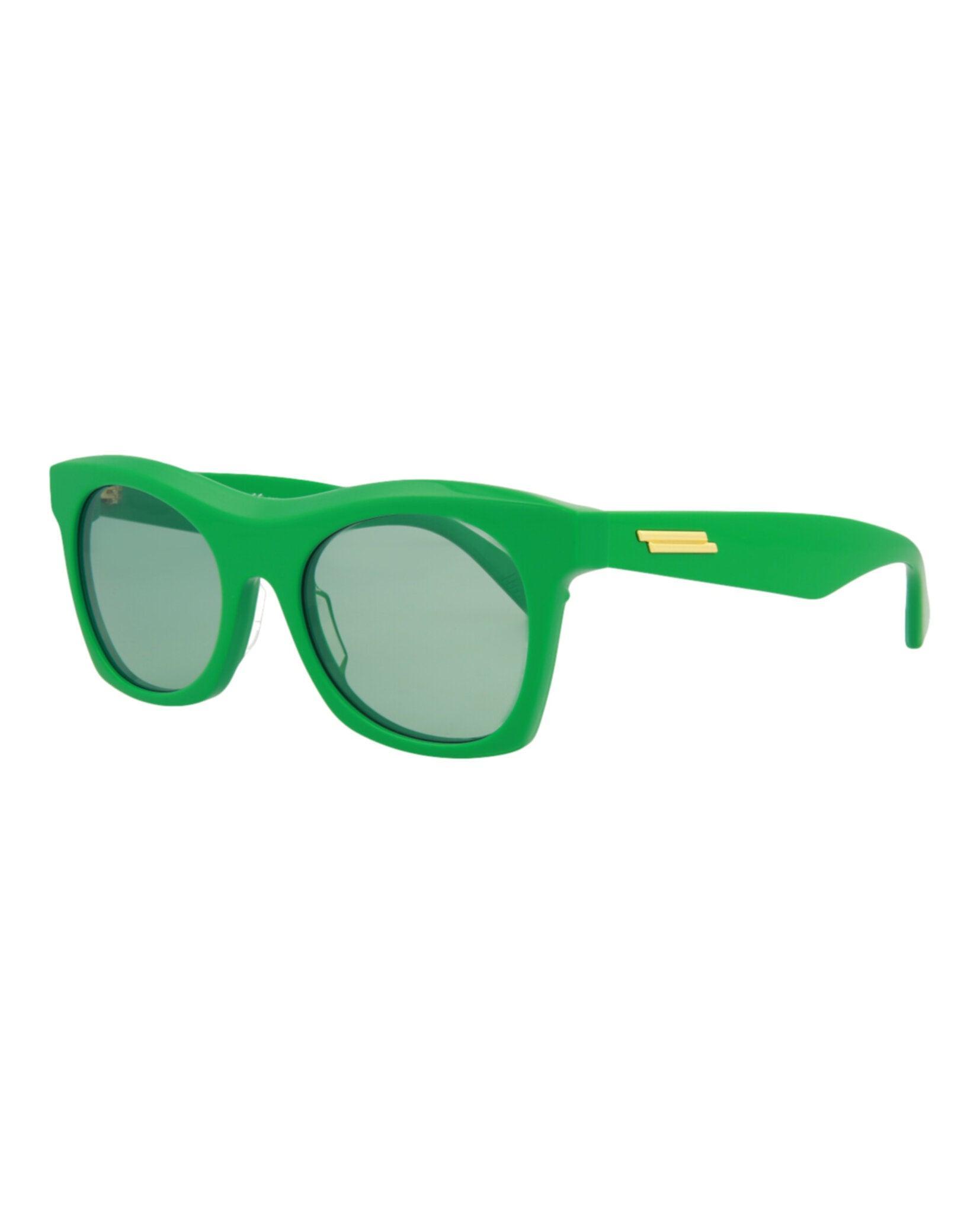 Bottega Veneta Square-Frame Injection Sunglasses Female Product Image
