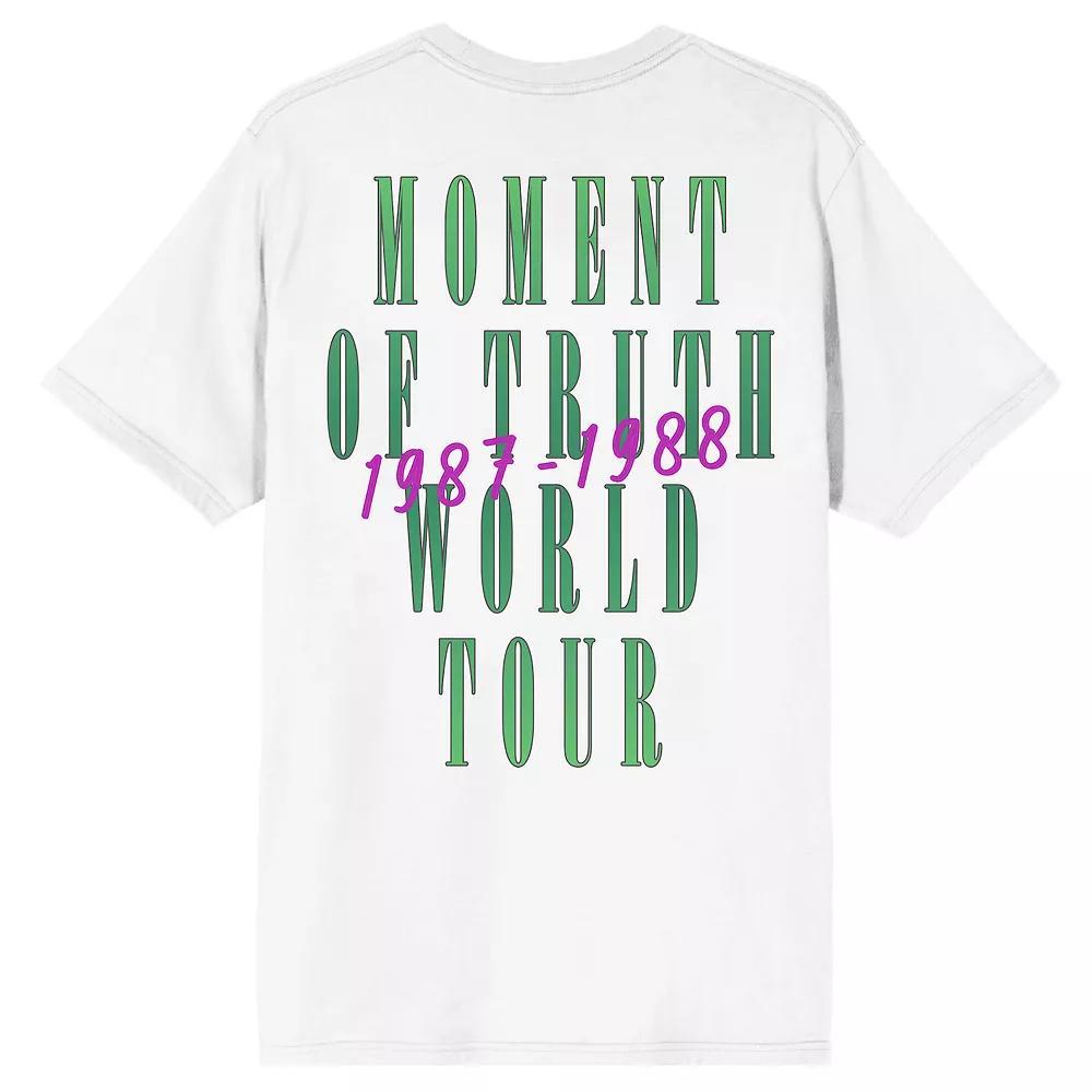Men's Whitney Houston Moment Graphic Tee, Size: XL, White Product Image