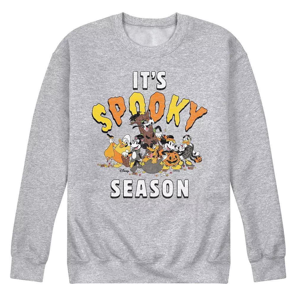 Disneys Mikey Mouse & Friends Mens Its Spooky Season Fleece Sweatshirt Product Image