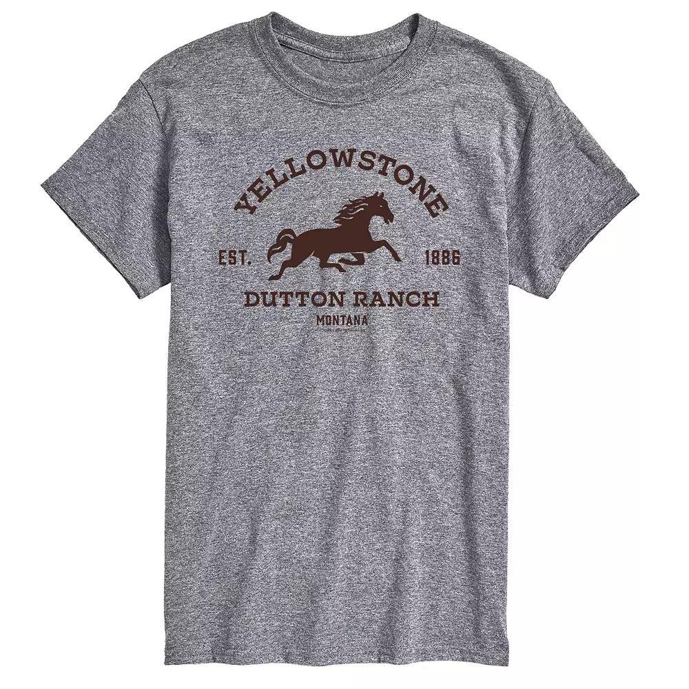 Big & Tall Yellowstone Est 1886 Tee, Mens Product Image