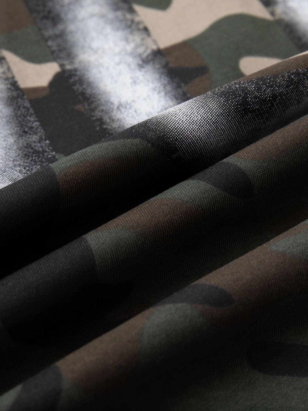 Aelfric Eden Camouflage Number Oversized Tee Product Image