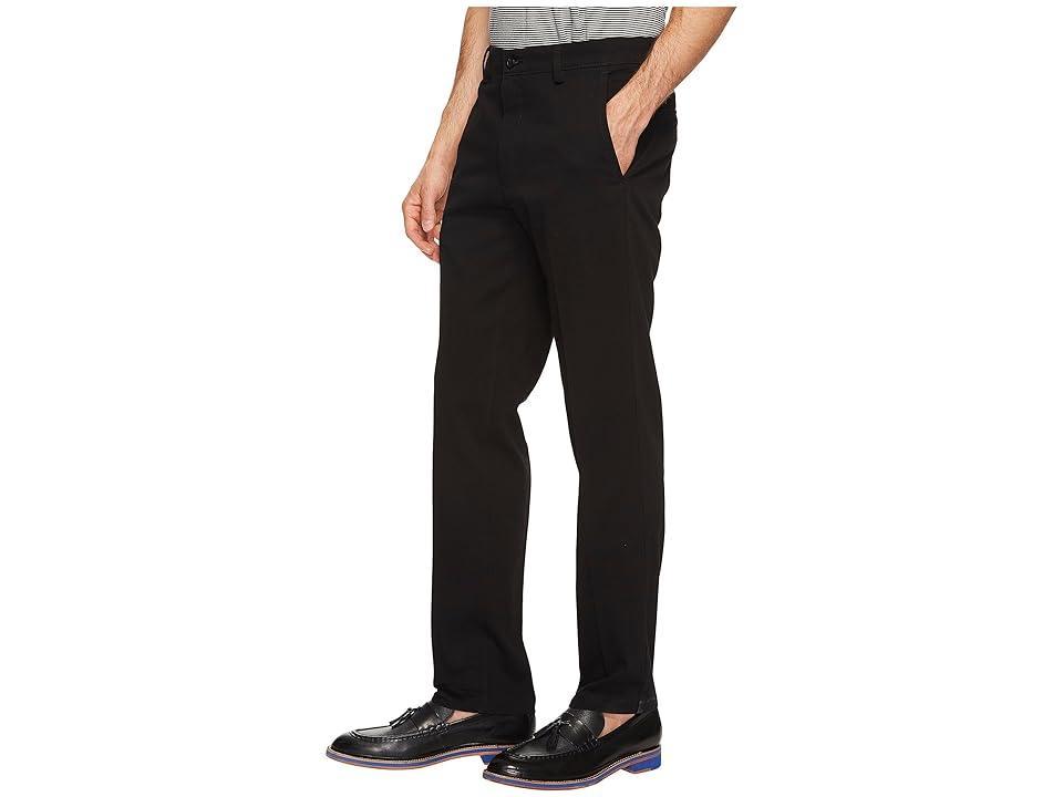 Men's Dockers® Easy Khaki Slim Stretch Flat-Front Pants, Size: 36X30, Black Product Image