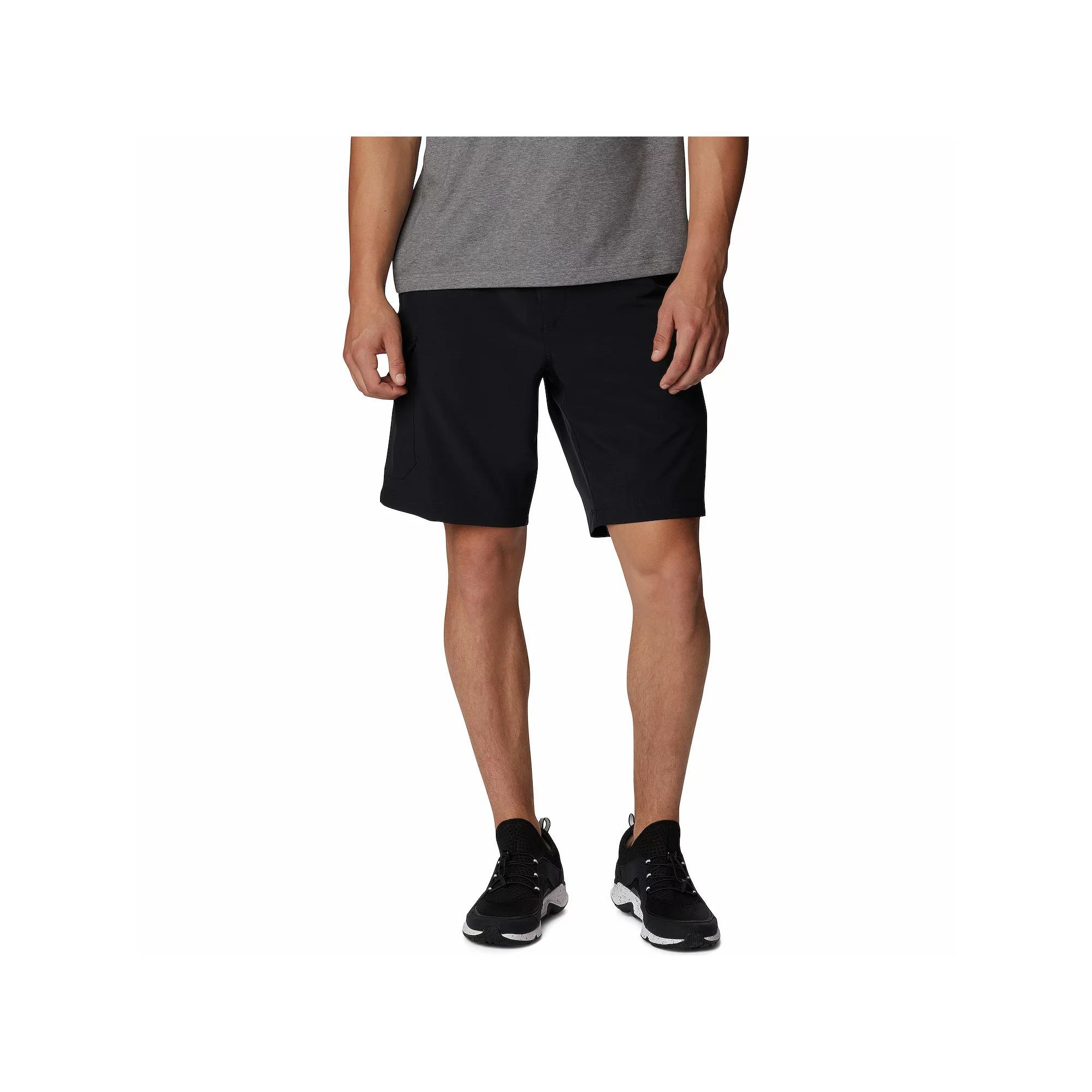 Men's Columbia UPF 50 10" Eaglecrest Short, Size: 32, Black Product Image