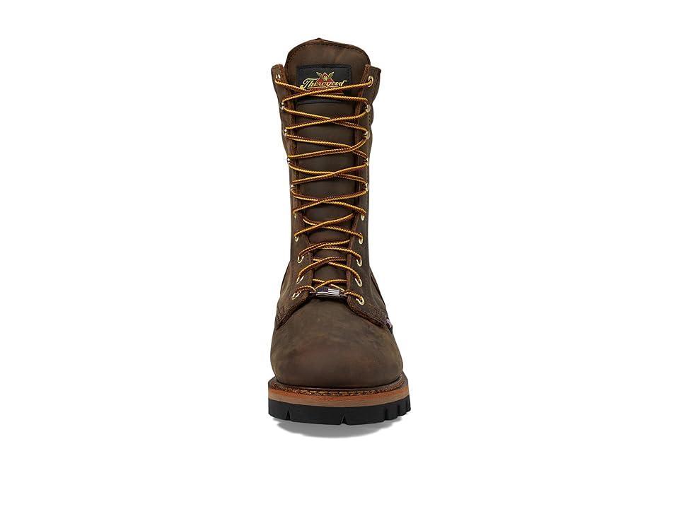 Thorogood American Heritage Yakima 9 Waterproof Logger Soft Toe (Crazy Horse) Men's Boots Product Image