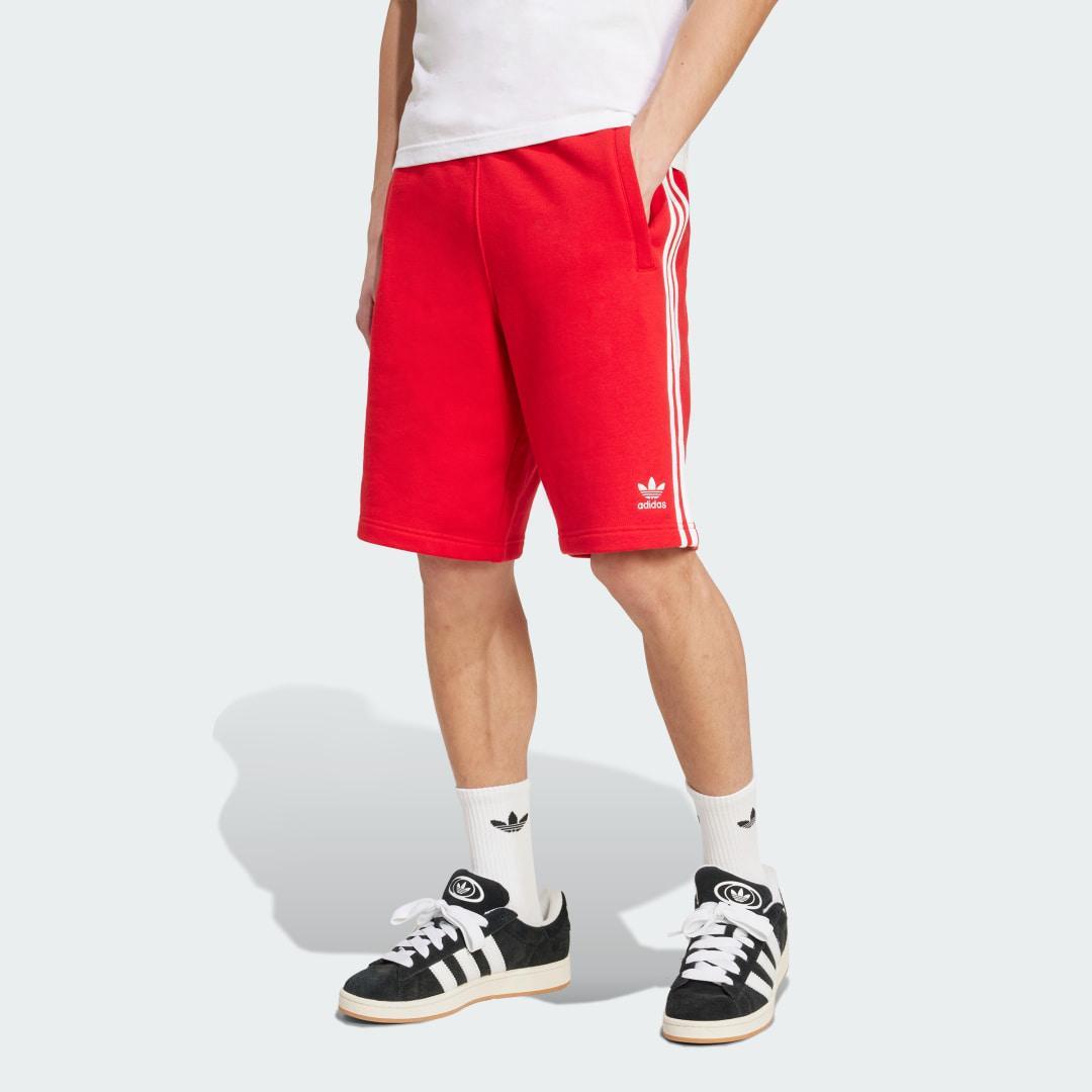 adidas Adicolor 3-Stripes Shorts Powder Yellow XL Mens Product Image