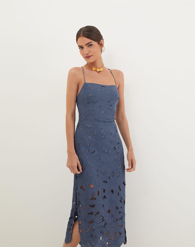 Mei Midi Dress - Bayside Product Image