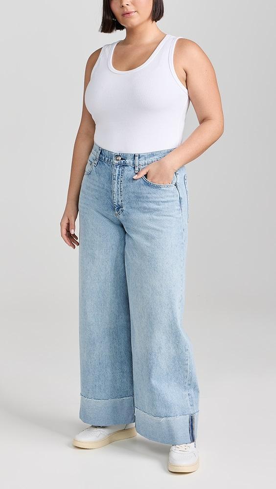 perfectwhitetee Blondie Structured Rib Bra Friendly Tank | Shopbop Product Image