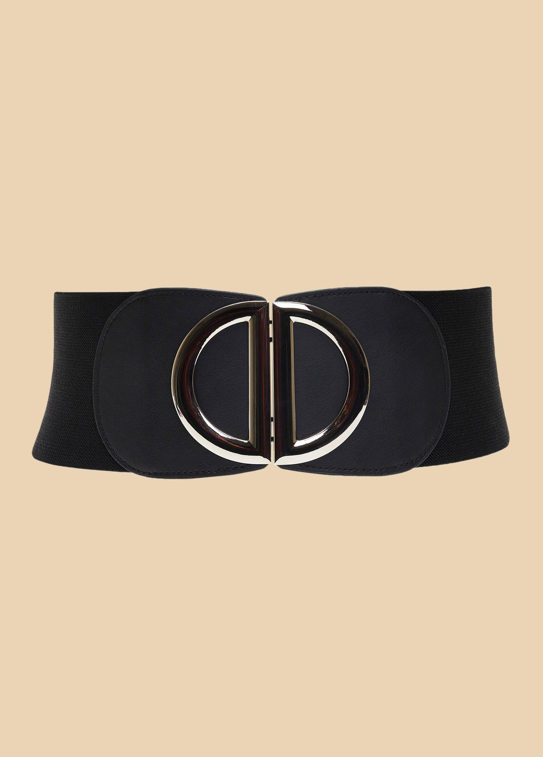 Buckle Embellished Stretch Belt Product Image